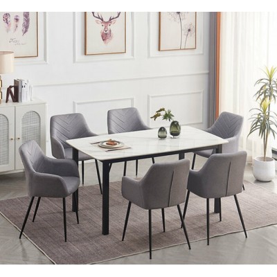Ensemble table et 6 chaises T-1815+C-1815