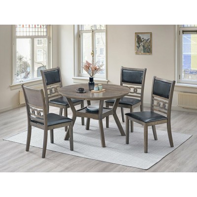 Ensemble table et 4 chaises T-1079+C-1083