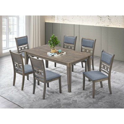 Ensemble table et 6 chaises T-1080+C-1084