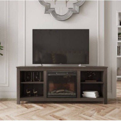 Meuble télé avec foyer 45601-58