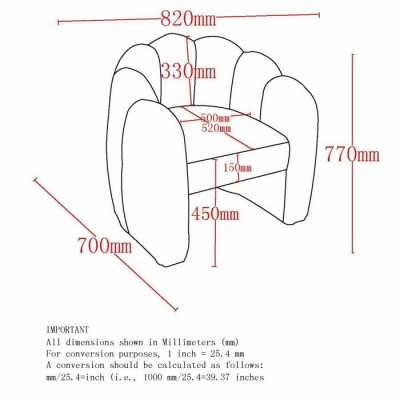 Fauteuil Pandora 403-385IV