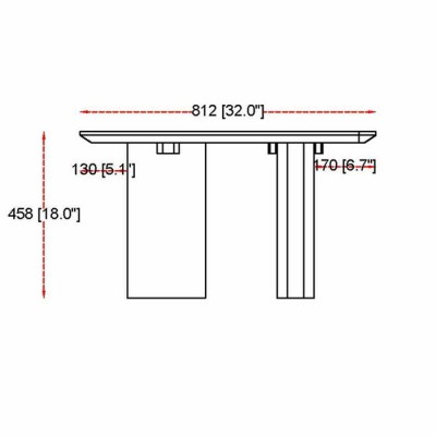 Table a café Lyriq 301-975WAL