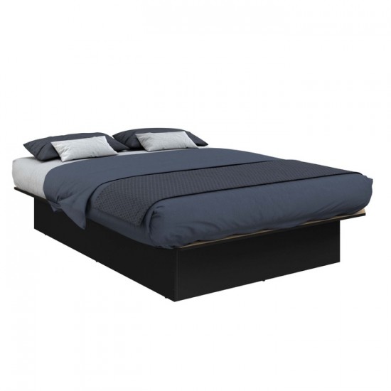 Plateforme queen 60"-12"H (Noir)