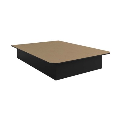 Plateforme double 54"-12"H (Noir)