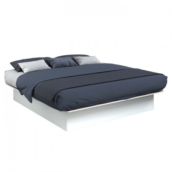 Plateforme king 80"-12"H (Blanc)