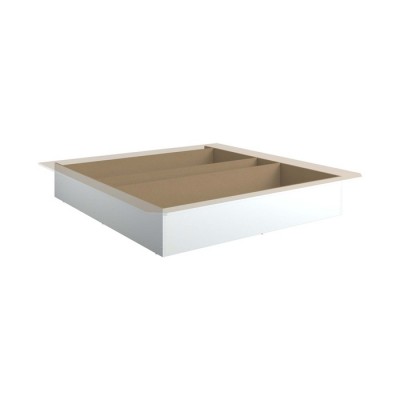 Plateforme king 80"-12"H (Blanc)