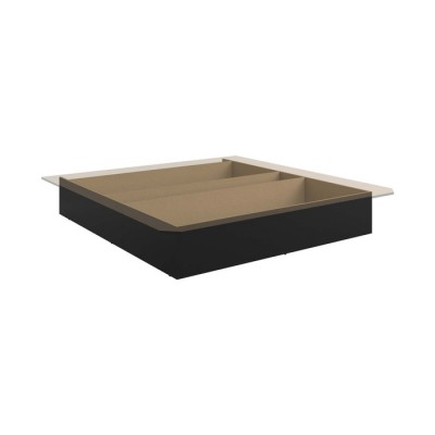 Plateforme king 80"-12"H (Noir)