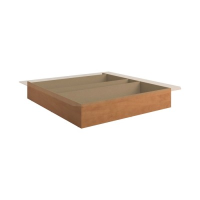 Plateforme king 80"-12"H (Lueur de chandelle)
