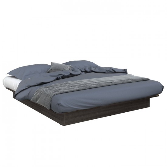 Plateforme king 80"-8"H (Gris Tuxedo)