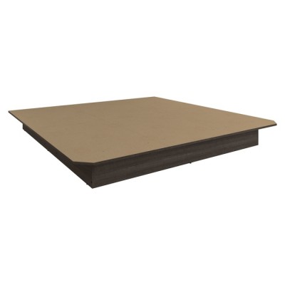 Plateforme king 80"-8"H (Gris Tuxedo)