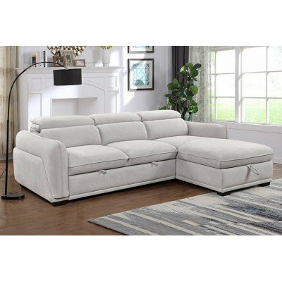 Sofa-lit avec chaise longue droite IF-9006