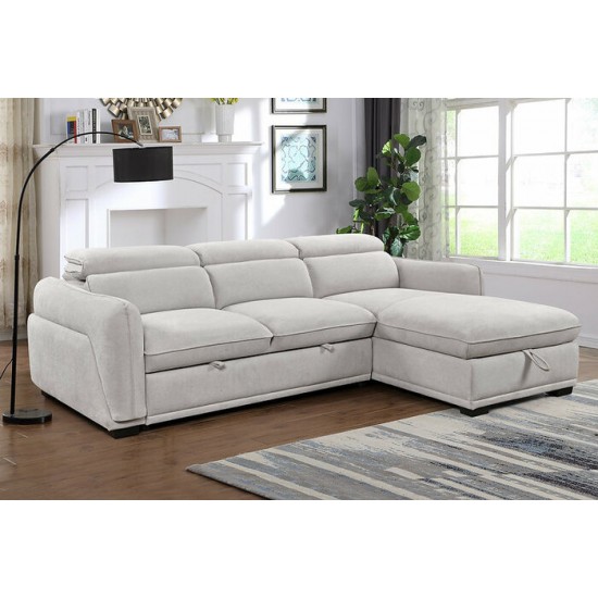 Sofa-lit avec chaise longue droite IF-9006