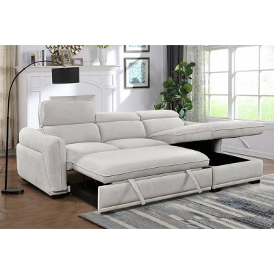 Sofa-lit avec chaise longue droite IF-9006