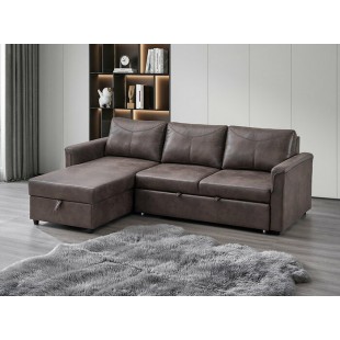 Sofa-lit avec chaise longue gauche IF-9075