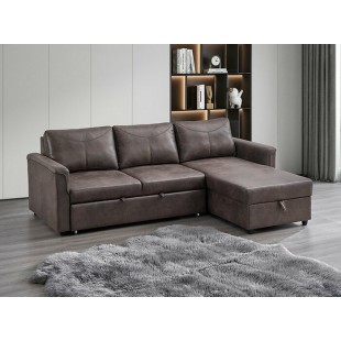 Sofa-lit avec chaise longue droite IF-9076