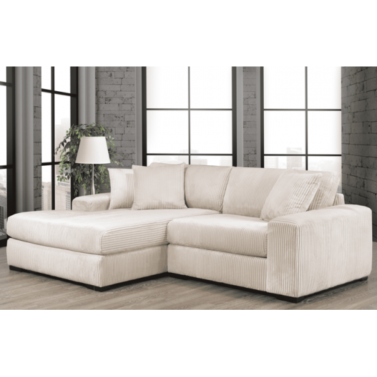 Sofa avec chaise longue gauche 7735 (Hudson 206)