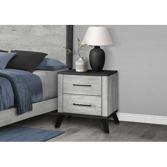 Table de chevet I5253 (Gris/Graphite)
