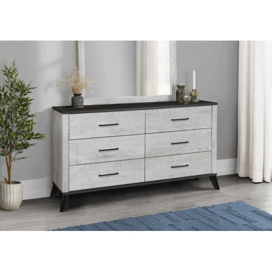 Bureau double I5251 (Gris/Graphite)