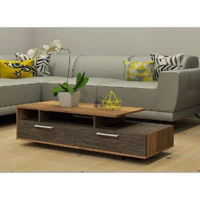 Table a café 4564 (Fusain/Noyer)