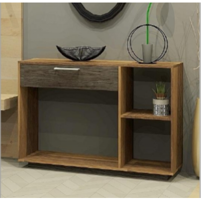 Table console 4564 (Fusain/Noyer)