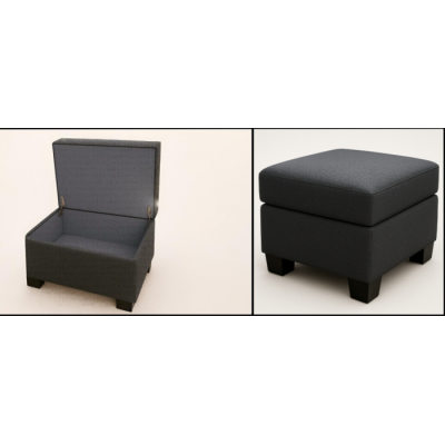 Pouf coffre 27''