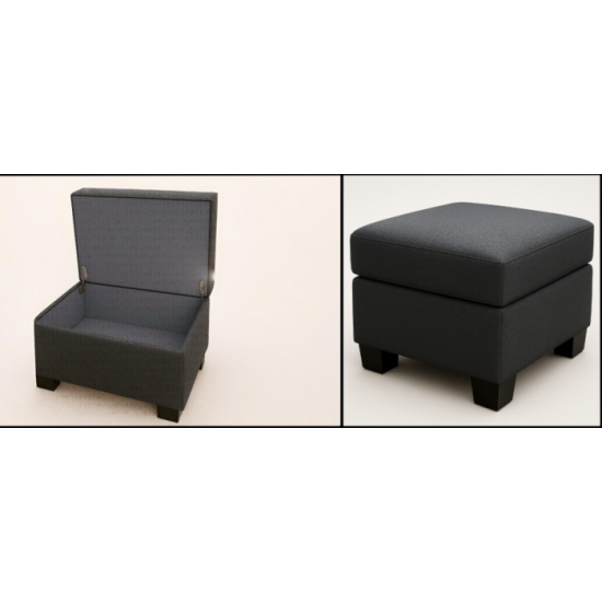Pouf coffre 27''