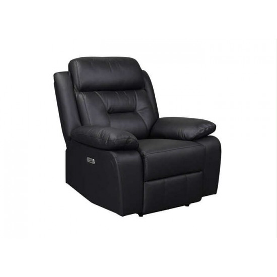 Fauteuil bercant et inclinable électrique Laconia 9629BLK-1PWG