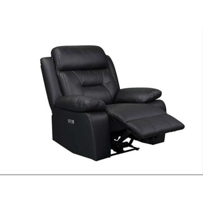 Fauteuil bercant et inclinable électrique Laconia 9629BLK-1PWG