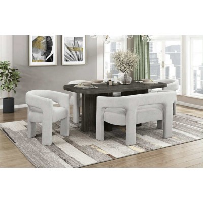 Ensemble table, banc et 4 chaises Marais 6048