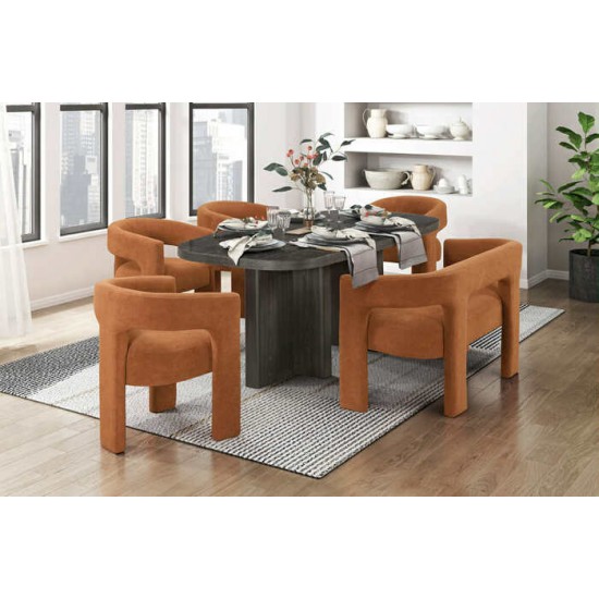 Ensemble table, banc et 4 chaises Marais 6048