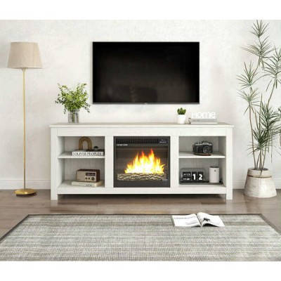 Meuble télé avec foyer 45601-58WT
