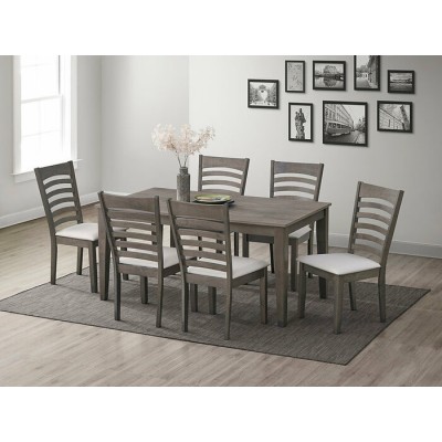 Ensemble table et 6 chaises T-1080+C-1082