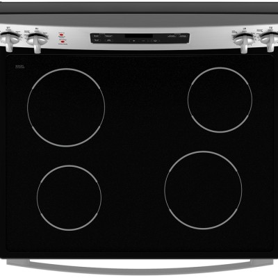 Cuisinière électrique 30po avec tiroir de rangement acier JCBS630SVSS (Acier inoxydable)