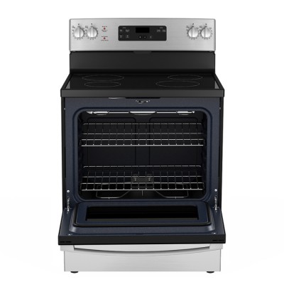 Cuisinière électrique 30po avec tiroir de rangement acier JCBS630SVSS (Acier inoxydable)