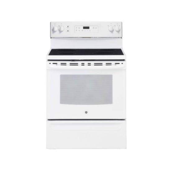 Cuisinière électrique 30po avec tiroir de rangement JCB630DKWW (Blanc)