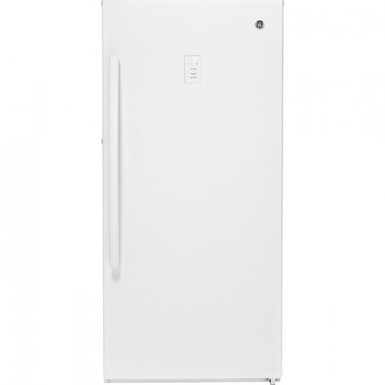 Congélateur vertical GE de 14,1pi.cu. sans givre FUF14SMRWW (Blanc)