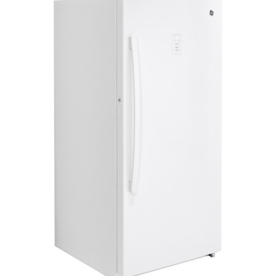 Congélateur vertical GE de 14,1pi.cu. sans givre FUF14SMRWW (Blanc)