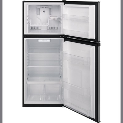 Réfrigérateur GE à congélateur supérieur de 11.55 pi.cu. GPE12FSKSB (Acier Inoxydable)
