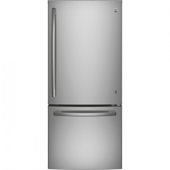 Réfrigérateur à congélateur inférieur de 21 pi.cu. GDE21EYKFS (Acier Inoxydable)