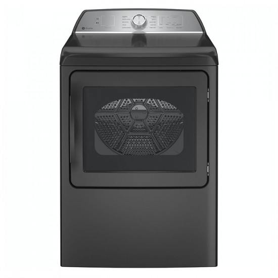 Sécheuse électrique intelligente de 7,4 pi.cu. GE Profile PTD60EBMRDG (Diamond Grey)