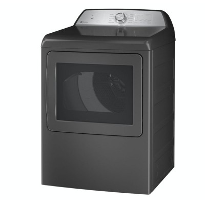 Sécheuse électrique intelligente de 7,4 pi.cu. GE Profile PTD60EBMRDG (Diamond Grey)