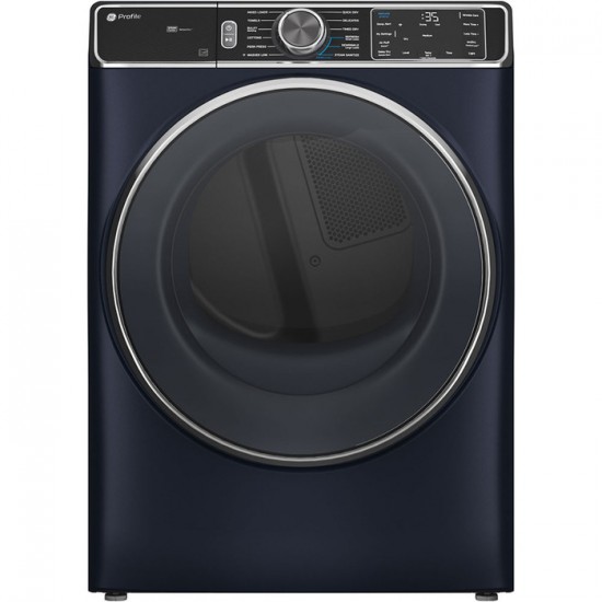 Sécheuse électrique intelligente de 7,8 pi.cu. GE Profile PFD87ESMVRS (Bleu Saphir)