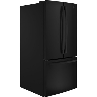Réfrigérateur GE avec porte à deux battants de 18.6 pi.cu. GWE19JGLBB (Noir)