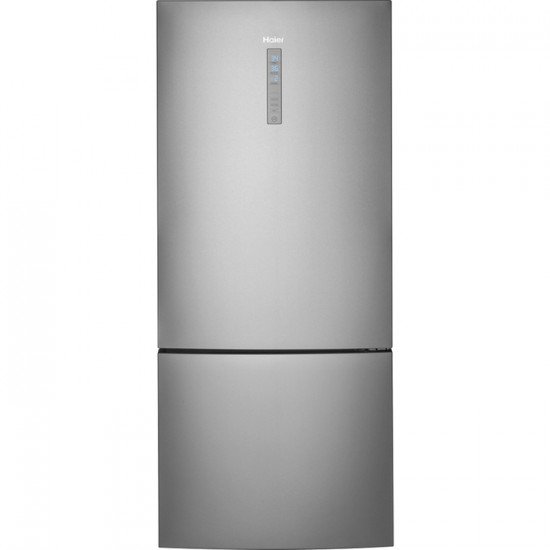 Réfrigérateur Haier à congélateur inférieur de 15 pi.cu. HRB15N3BGS (Acier Inoxydable)