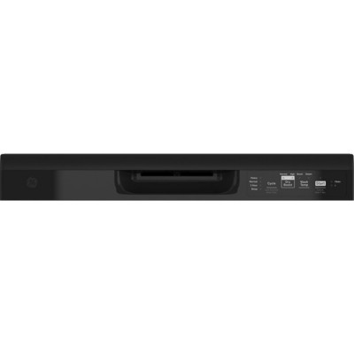Lave-vaisselle GE de 24"avec commandes à l'avant GDF511PGRBB (Noir)