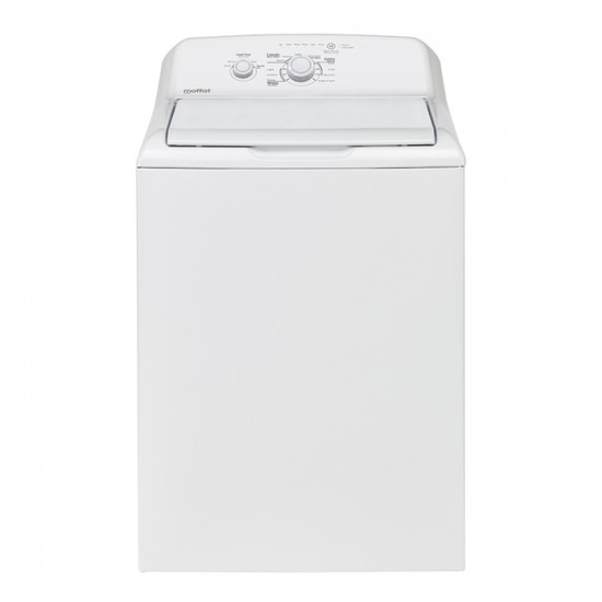 Laveuse 4.4pi.cu. à chargement par le haut Moffat MTW201BMRWW (Blanc)