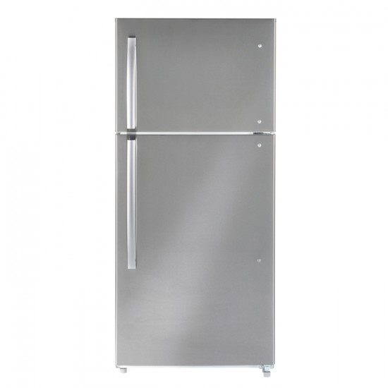 Réfrigérateur à congélateur supérieur Moffat de 18pi.cu. MTE18GSKSS (Acier inoxydable)
