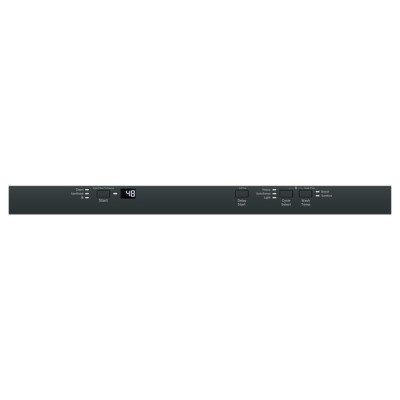 Lave-vaisselle de 24"avec commandes supérieur UBT410SGVBB (Noir)