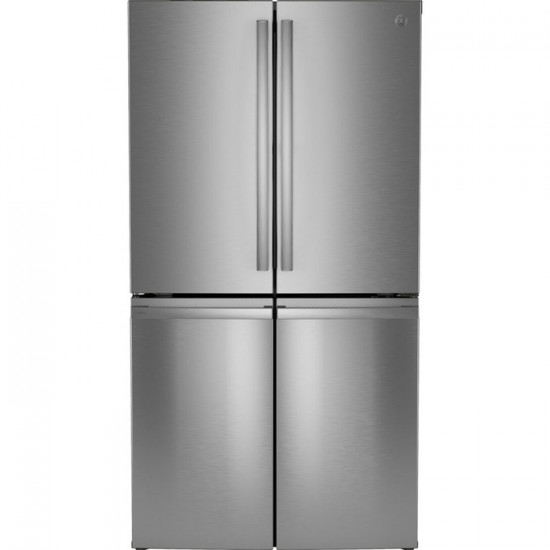 Réfrigérateur GE Profile à 4 portes françaises 28.4pi.cu. PAD28BYTFS (Acier Inoxydable)