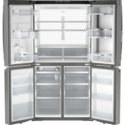 Réfrigérateur GE Profile à 4 portes françaises 28.4pi.cu. PAD28BYTFS (Acier Inoxydable)